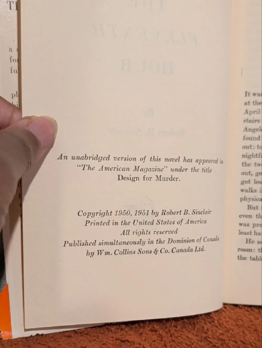 William Morrow & Co classic copy
